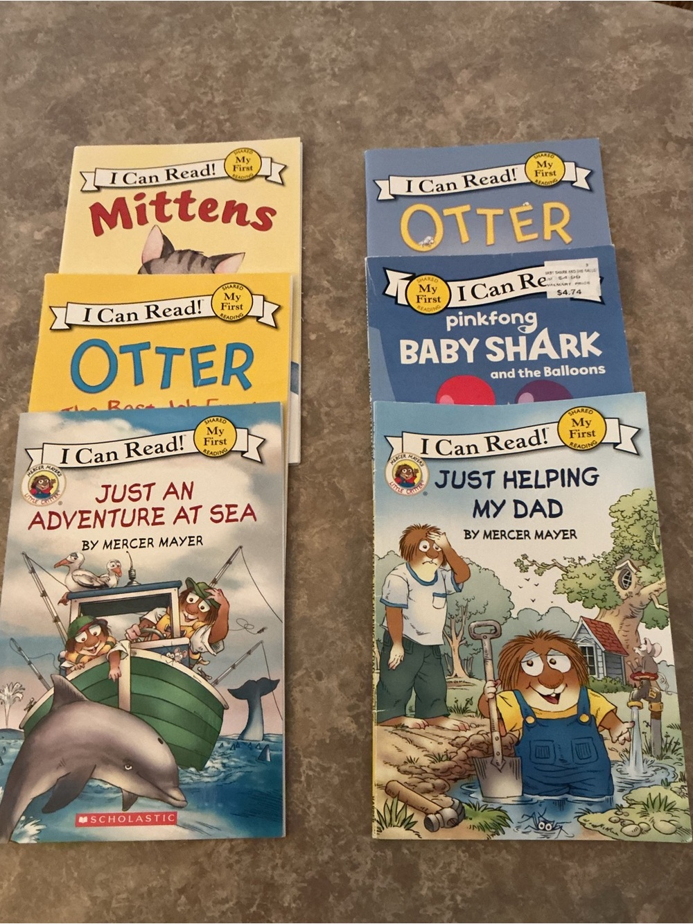 Scholastic I Can Read! Kids Book Lot - Yellow, Blue, Red